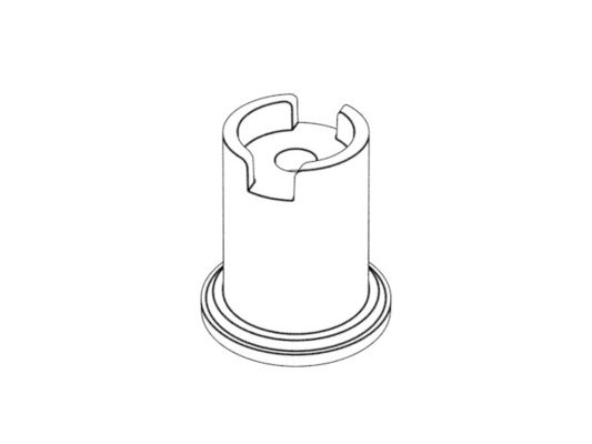 POA Knob Tail Cover (1*8)/ Cold runner /Two-plates mold No.22727
