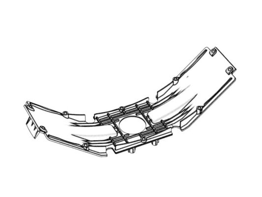 POA Side Guide Bracket (1*2)/ Cold Runner /Three-Plates Mold No.22728