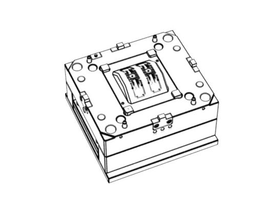 POA Side Guide Bracket (1*2)/ Cold Runner /Three-Plates Mold No.22728