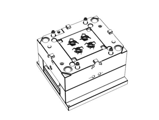 OEM / ODM ： Precision Injection Molding & VR Transparent Knob Control Shaft (1*4) No.22732