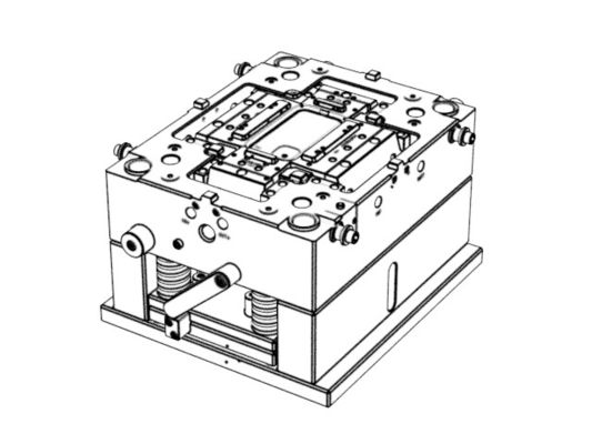 OEM / ODM ： Precision Injection Molding & Transparent Back Shell (1*1)  No.22447-B