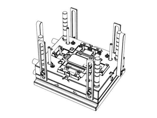 OEM / ODM ： Precision Injection Molding & Transparent Back Shell (1*1) No.22447