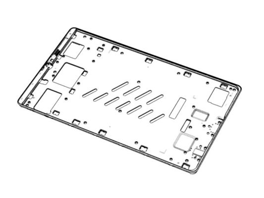 OEM / ODM ： Hot Runner Injection Molding & Flat Front Shell (1*1) No.23603