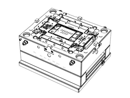 OEM / ODM ： Hot Runner Injection Molding & Transparent Flat Front Shell (1*1)  No.23603
