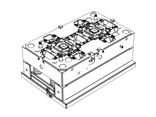OEM/ODM：Custom Consumer Electronics Molds / Front Housing LDS (1*2)  No.22397
