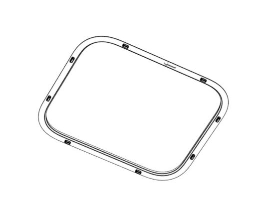 OEM / ODM：Custom consumer electronics molds / Smartwatch Front Housing Trim No.22400