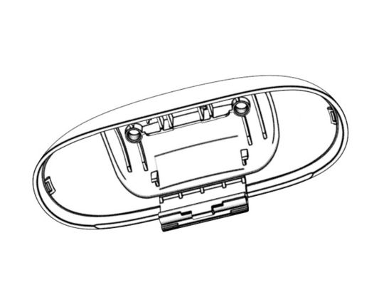OEM / ODM ： Precision Injection Molding & Headphone Charging Box Upper Cover No.24195