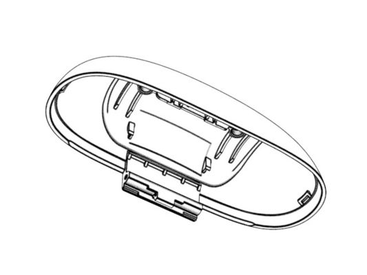 OEM / ODM ： Precision Injection Molding & Upper cover of transparent earphone charging box No.24195-B