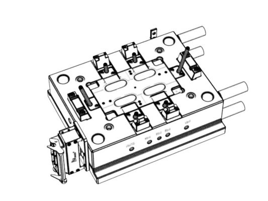 OEM / ODM ： Precision Injection Molding & Upper cover of transparent earphone charging box No.24195-B