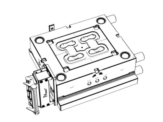OEM / ODM ： Precision Injection Molding & Upper Inner Cover for Earphone Charging Box No.24196