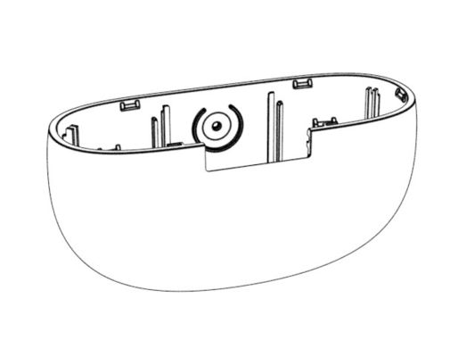 OEM / ODM ： Precision Injection Molding & Lower cover of transparent earphone charging box (1*2) No.24197