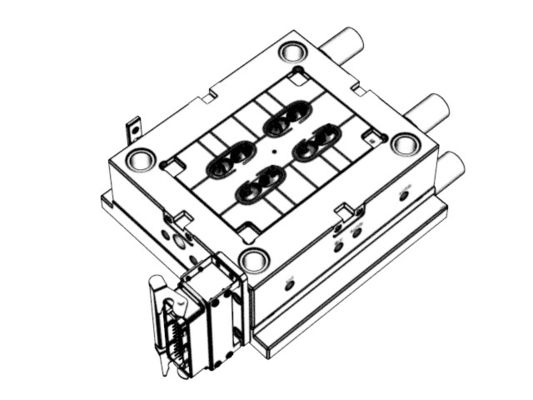 OEM / ODM ： Precision Injection Molding & Lower inner cover of earphone charging box No.24198
