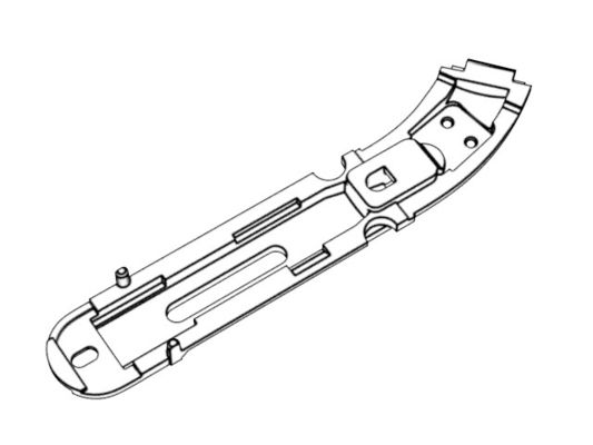 OEM/ODM Custom Consumer Electronics Molds Earphone Left Rear Cover Inner Bracket (1*8)  No.24213
