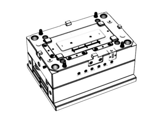 OEM / ODM ： Polypropylene Injection Molding & Disinfection box upper cover (1*1) No.23770