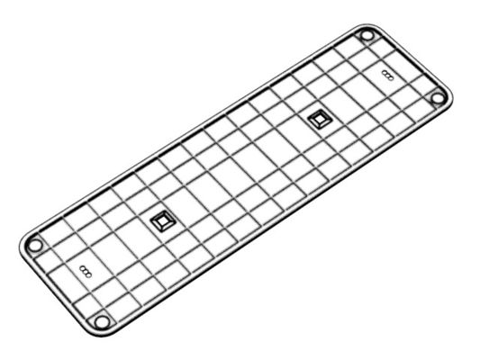 OEM / ODM ： Polypropylene Injection Molding & Upper Cover of Transparent Disinfection Box (1*1) No.23770