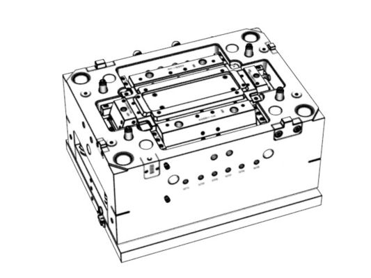 OEM / ODM ： Polypropylene Injection Molding & Disinfection box lower cover (1*1) No.23771
