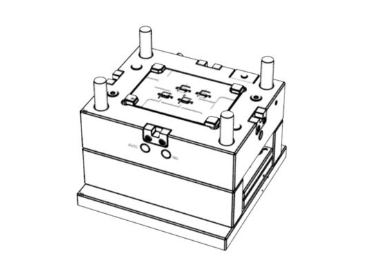 OEM / ODM ： Cold Runner Injection Molding & Smart eyeglass case decorative ring (1*4)  No.23846