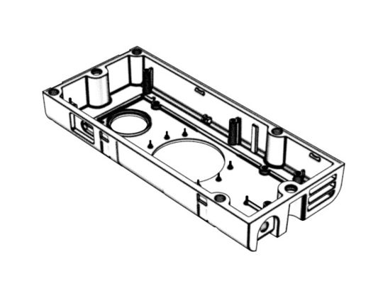 OEM / ODM ： Hot Runner Injection Molding & Smart Doorbell Upper Shell (1*2) No.23673