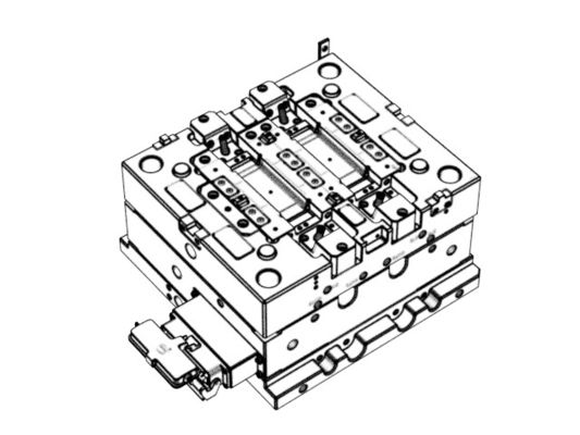 OEM / ODM ： Hot Runner Injection Molding & Smart Doorbell Cover (1*2) No.23679