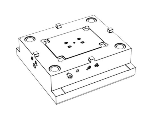 Transparent Medical Instrument PN-2051 (1*4) / Two-plates mold / Cold runner No.21059-C