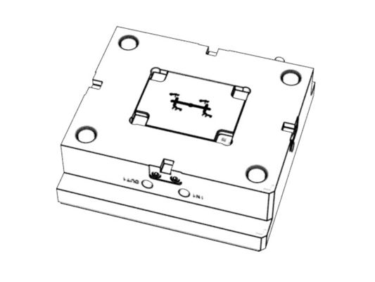 Transparent Medical Instrument 1x4 Two Plate Mold Cold Runner No.21060-C