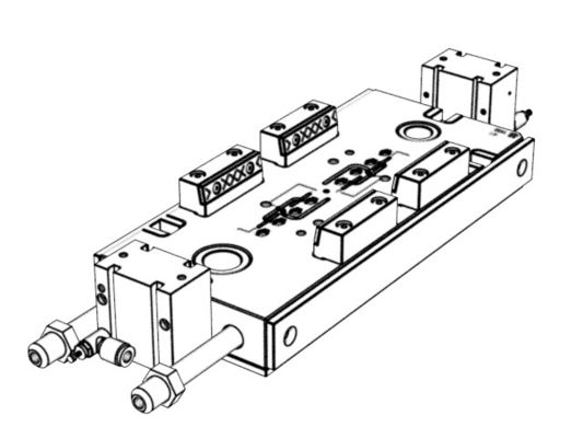 OEM / ODM ： Precision Injection Molding & Earphone terminal (1*8)  No.23570-B