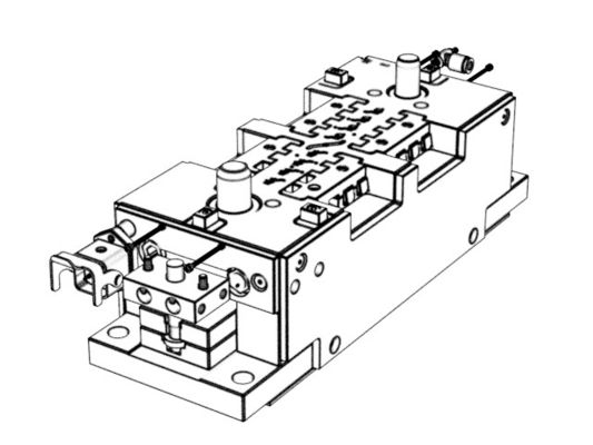 OEM / ODM Earphone Terminal (1*8)  No.23570-C Precision Injection Molding