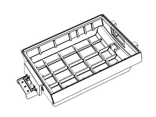 OEM / ODM ： Cold Runner Injection Molding & Transparent Medical Instrument Cover (1*2) No.23670