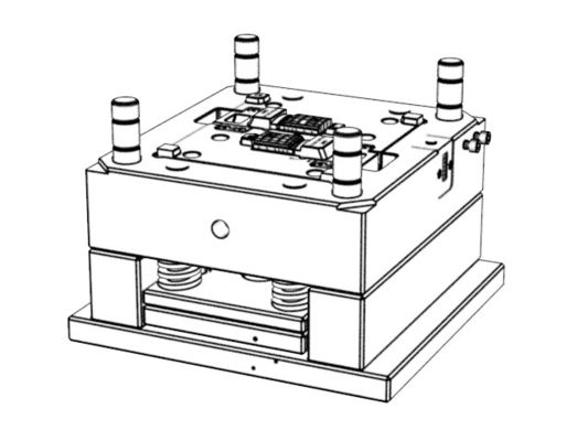 OEM / ODM ： Cold Runner Injection Molding & Medical Instrument Surface Shell (1*2) No.23670