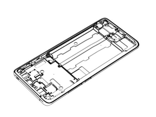 Middle frame (1*1)/ Cold runner / Three-plates mold No.22676
