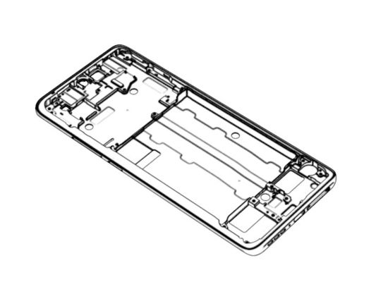 Transparent middle frame (1*1)/ Cold runner / Three-plates mold No.22676
