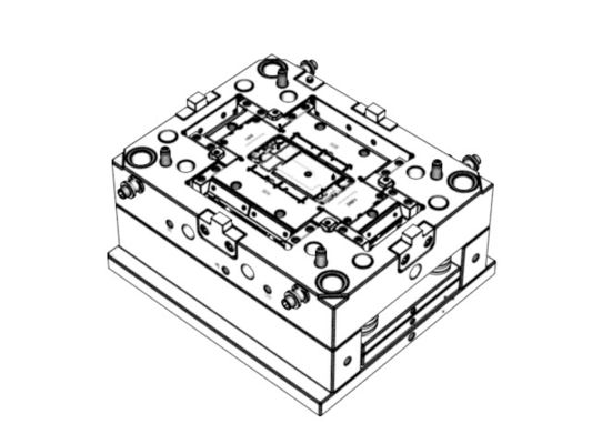 OEM/ODM ：Custom Plastic Injection Molds /  Front cover (1*1)  No.22682