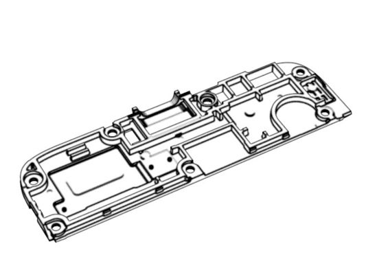 OEM / ODM ： Multi Cavity Injection Mold & Transparent mini mainboard bracket (1*4) No.22685