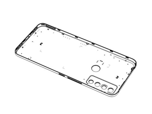 OEM /ODM ：Custom electronic enclosures mold / Transparent battery cover (1*1) No.24316-B