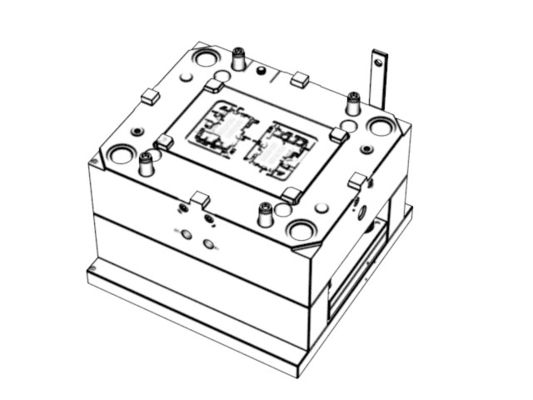 OEM/ODM：How to customize cost-effective molds / Transparent mainboard bracket (1*2)  No.24317