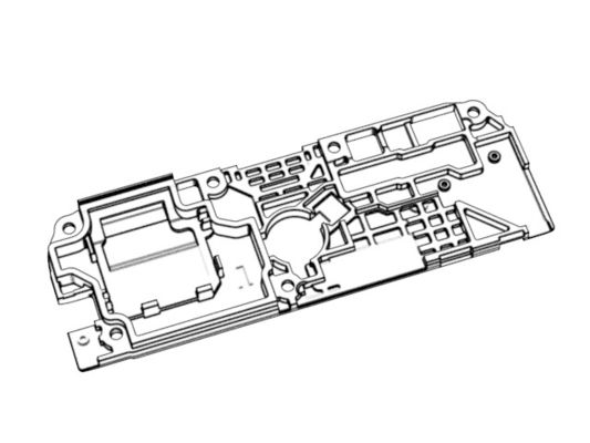 OEM/ODM：Custom Electronic Enclosures / Transparent lower bracket (1*4)  No.24318