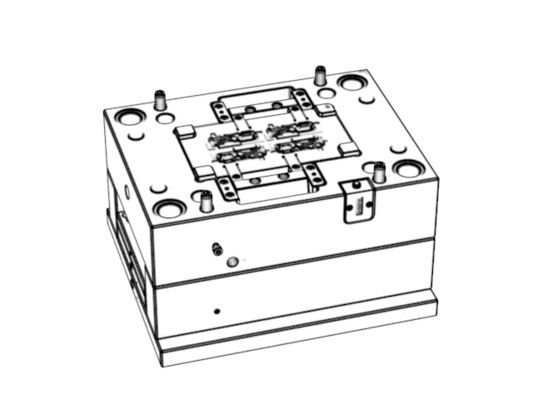 OEM/ODM：Custom Electronic Enclosures / Transparent lower bracket (1*4)  No.24318