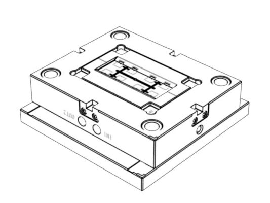 Spk bracket (1*8) / Cold runner / Two-plates mold No.24319