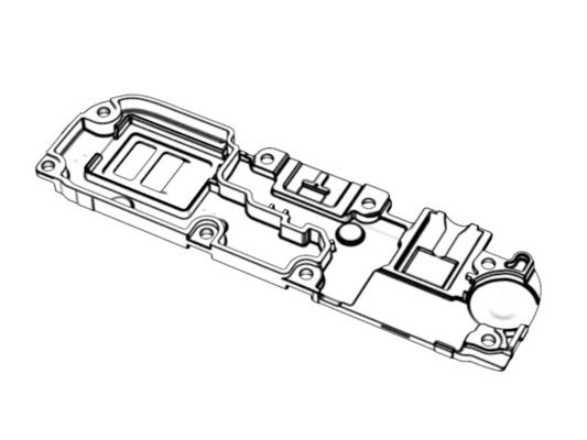 OEM/ODM : Custom injection mould / Top cover trim (1*4)  No.24668