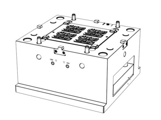 OEM/ODM : Custom injection mould / Top cover trim (1*4)  No.24668