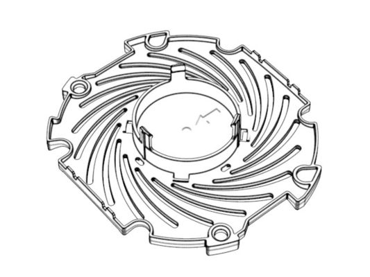 OEM/ODM：Custom Electronic Enclosures / Top cover bracket (1*2) No.24669