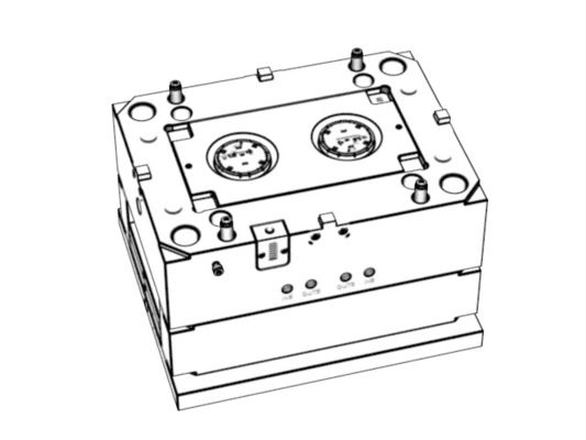 OEM / ODM ：Custom household appliance molds / Transparent bottom cover (1*2)  No.24676-B