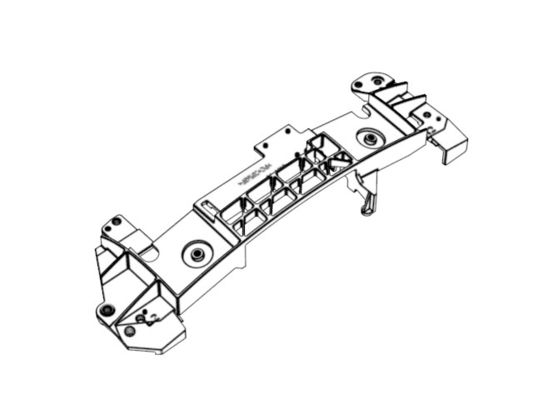 OEM/ODM: Custom consumer electronics molds / Transparent RGB camera bracket (1*1)  No.25173