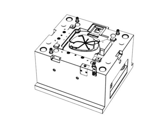 OEM / ODM Shell Single Cavity Injection Mold (1*1) Cold Runner No.19014-D