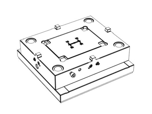 Medical Instrument PN-1797 (1*4) / Two-plates mold / Cold runner No.21065
