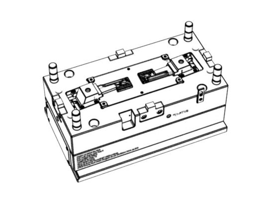 Medical Instrument PN-1705 (1*2) / Two-plates mold / Cold runner No.21070