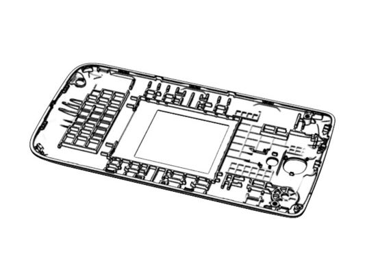 OEM / ODM ： Precision Injection Molding & Transparent Clamshell Phone Front Cover (1*1)  No.21869-B