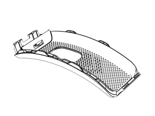 OEM / ODM ： Cold Runner Injection Molding & Transparent Smart Watch Base Lower Housing (1*4) No.23305