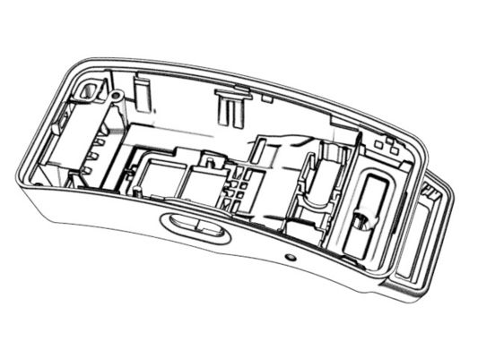 OEM / ODM ： Double Injection Molding & Transparent Headphone Lower Housing (1*2)  No.23306 &23307