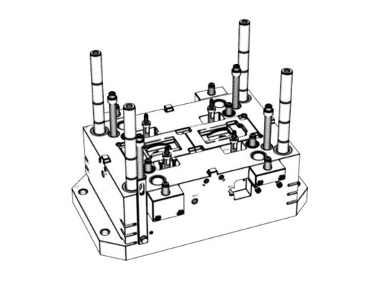 OEM / ODM ： Double Injection Molding & Headphone Lower Housing (1*2) No.23306 &23307